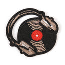 record music iron on patch sew embroidered applique fabric badge clothes LJ