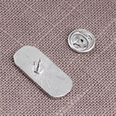 Enamel Black Brooch Pin Gift Shirt Collar Lapel Corsage Pin Jackets Jewelry FT