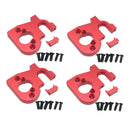 4Pcs RC Metal Motor Base for WLTOYS 144001 Car Buggy Trucks Replacements