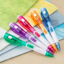 2Pc Multifunctional School Office Supply Ballpoint Pen With LED Light Intriguing