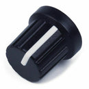 30pcs Black White Point Guitar Effect Pedal Knobs Amplifier Control Knobs