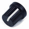 30pcs Black White Point Guitar Effect Pedal Knobs Amplifier Control Knobs