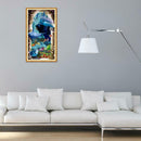 5D DIY Full Drill Diamond Painting Dolphin Cross Stitch Embroidery Wall Art