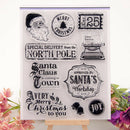 Christmas Santa Transparent Silicone Clear Stamp Scrapbook EmbossingAlbumDeco JR