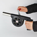 Manual BBQ Fan Air Blower Outdoor Picnic Grill