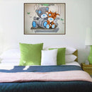 2 Sets Bear Diamond Painting Rhinestone Embroidery Cross Stitch Arts Craft
