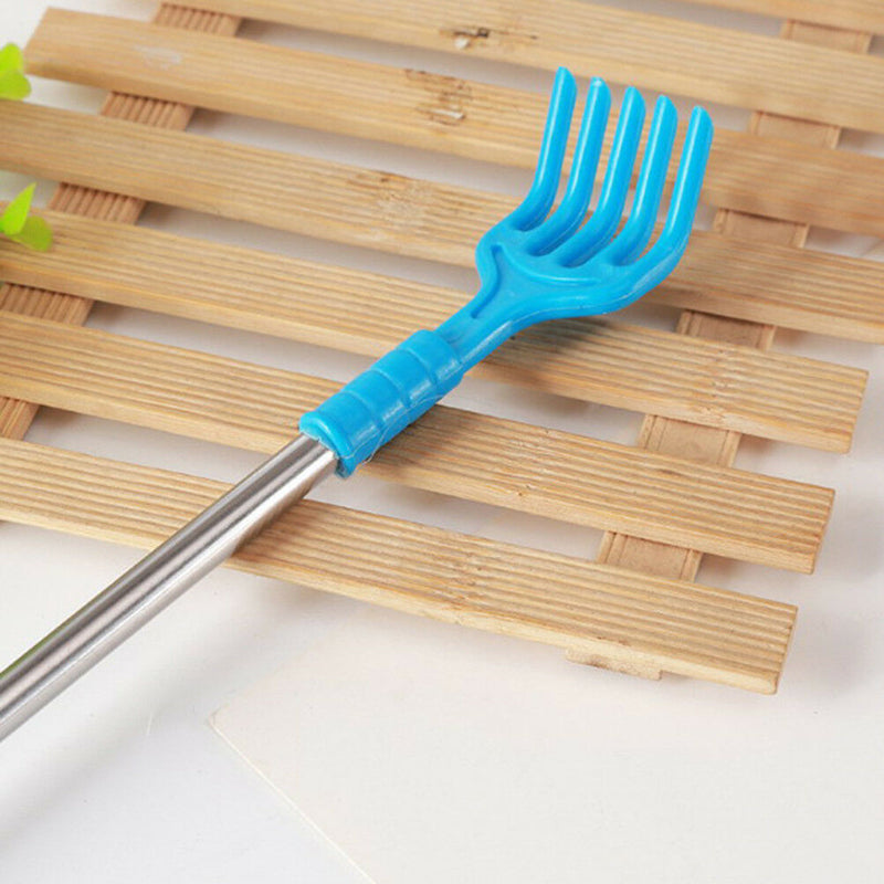 Stainless steel back scratcher massage portable pocket itching claw t R Kw