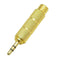 6.5mm Male Plug To 3.5mm Female Jack Stereo Headphone Audio Adapter Intriguing