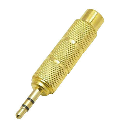 6.5mm Male Plug To 3.5mm Female Jack Stereo Headphone Audio Adapter Intriguing