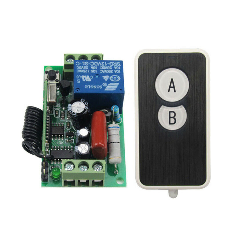 Learning Code Multi-Function Remote Control Switch + Single-Button