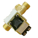 DC 12V 1/2" Brass Electric Solenoid Valve For Water Air N/C Normally Closed HRTS