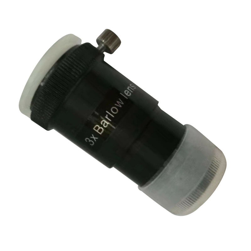 1.25'' Telescope Eyepiece Barlow Lens 3X Magnification Universal T Ring Adapter
