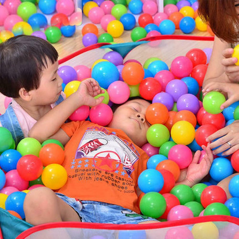 100pcs Eco-Friendly Colorful Ocean Wave Soft Balls Pool Outdoors Baby Toys