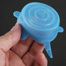 12 Pack Silicone Stretch Lids,Durable Expandable Food Saver Cover for