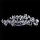 happy anniversary Metal Cutting Dies Stencil Scrapbooking Photo Album Decor 3C