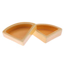 4x Reptile Food or Water Dish Worm Bowl Ceramic Dish Mealworm Feeder Angle