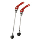 Pair Bike Bicycle Cycling Wheel Hub Skewers Quick Release Bolt red A