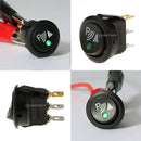LED Display Rocker Switch 3 Pin ON-OFF-12 V DC Rocker Switch Parking Sensor