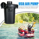 2 in 1 Car Electric Air Pump USB Outdoor Kayak Airbed Cushion Boat Inflator A