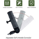 For Bike Buggy Cart Baby Pram Wheelchair Black Golf Holder Umbrella Club N8T5