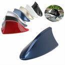 Universal Shark Fin Roof Antenna Aerial AM/FM Radio Signal Decor Car Trim Black