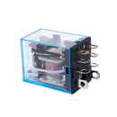 LY2NJ HH62P-L JQX-13F 220V AC Coil DPDT Power Relay 8 Pin w PTF08A Socket T8G9