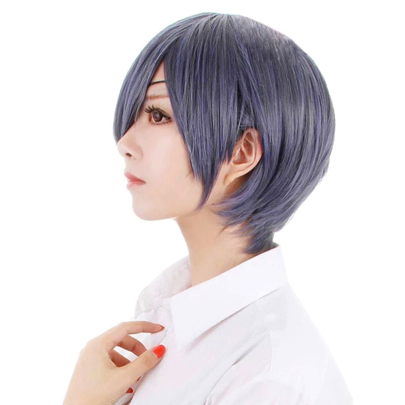 Black Butler Ciel Phantomhive Short Blue Gray Anime Fashion Costume Wig