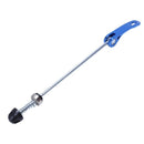 2x bicycle quick release axle clamping lever safety set axis Blue I2G1