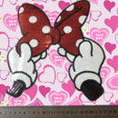 Embroidered Iron On Patches Bowknot Sequins Deal Clothing DIY Applique JGUS BX
