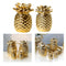 3x Ceramic Pineapple Shape Statue Desktop Display Home Office Cafe Decor