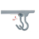 Storage Cupboard Kitchen Tools 6 Towels Hook Pantry Hanger Chest Organizer B2B9