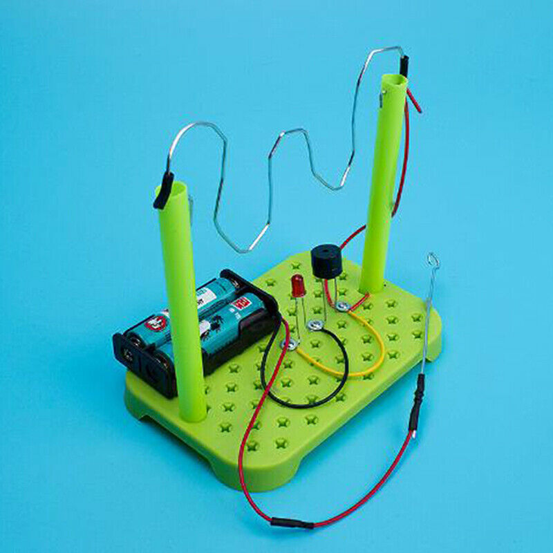 Cross Fire Line DIY Physical Scientific Experiments Circuit Kit Children Toys Hn