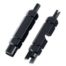 Bicycle Tire Air Nozzle Wrench Valve Core Disassembly Tube Tools (Black)