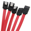 2pcs Angle DATA HDD 40cm Serial ATA SATA RAID Hard Drive Cable Straight to Y4Z6