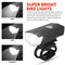 10000 Lumen Rechargeable Mountain Bike Lights Bicycle Torch Front + Rear Lamp !