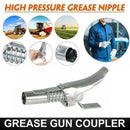 High-Pressure Grease Nipple Grease Gun Adapter Hose Kit F5X3