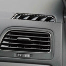 For Golf 7 2013-2017 Carbon Fiber Air Vent Outlet Cover Trim Car Stickers