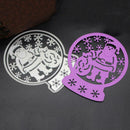 Santa Claus Metal Cutting Dies Stencils DIY Embossing Scrapbooking Craft