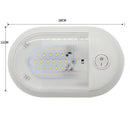 12V /24Vled Rv Ceiling Dome Light Rv Interior Lighting For Trailer Camper W