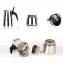Terrific 2-Cup Percolator Stove Top Coffee Maker Espresso Stainless Steel Pot Hn