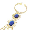 2pcs Long Fingers Nail Belly Dance Performance Accessories Bangle
