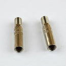 8 Pieces Copper Valve Extension Adapter Cap 39mm 1.54" Chrome Straight