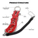 Portable Fishing Grip Stainless Steel Light Lure Plier Fishing Tackle Tool