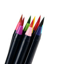 10 Pcs Soft Brush Pen Set Watercolor Painting Art Markers Pen for Drawing C