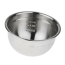 17.5cm Stainless Steel Metal Deep Mixing Bowls Caterer Salad Spaghetti Pasta