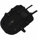 male Retro Leisure tourism canvas backpack black M1P2