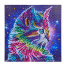 5D DIY Special Shaped Diamond Painting Color Cat Cross Stitch Embroidery