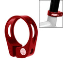 1PC 31.8mm Bike Bicycle Cycling Saddle Seat Post Clamp Release Seatpost Cla D6P5