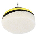 Set of 2 Power Scrubber Brush Drill Brushes Cleaner for Bathroom Surfaces Tub