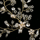 Rhinestone Hairband Flower Ornaments Hair Accessories For Wedding/Prom/Party
